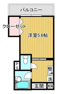 第一クボタビル【2階】の間取り