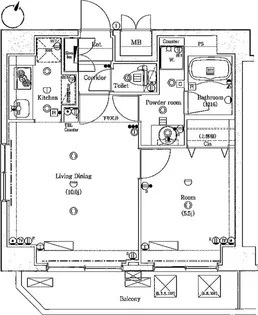 グランヴァン板橋本町II【10階】の間取り