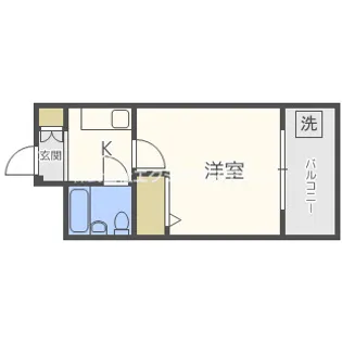 アーバンコート住吉【9階】の間取り