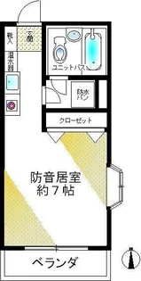 目白コンソナント【2階】の間取り