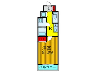 セブンハウス枚方【1階】の間取り