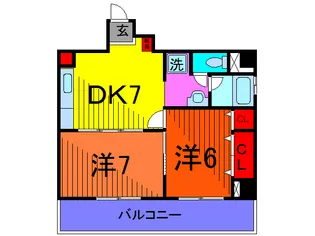 ラ・プリエ【3階】の間取り