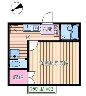リジエール【1階】の間取り