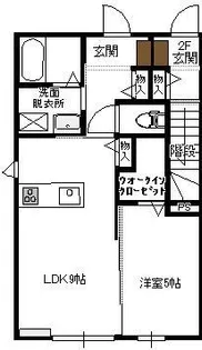 レジデンスM【1階】の間取り