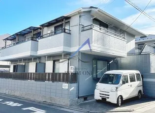 パークサイドA棟【2階】の外観