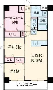 SASAZUKA TODAY【1階】の間取り