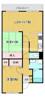 さくら館【1階】の間取り