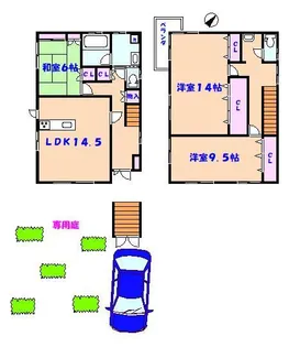 千葉県市川市北国分1【一戸建】の間取り