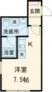 CASA PIAZZA 目黒大岡山【3階】の間取り