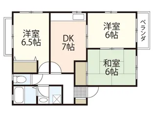 イトウハイム【2階】の間取り