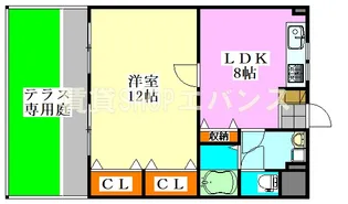 泰和ハイツ【1階】の間取り