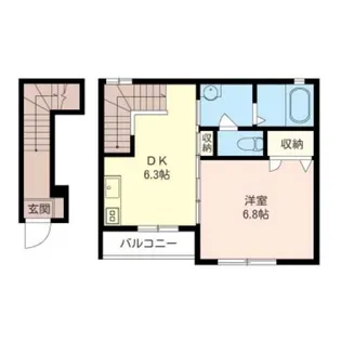 サニーハイムEXE【2階】の間取り