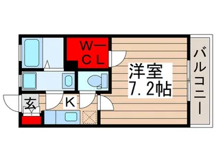 メディオ西白井【2階】の間取り