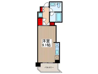 プライムメゾン浅草イースト【7階】の間取り