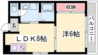 SUN志里池【1階】の間取り