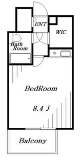 千葉本町スカイマンション【4階】の間取り