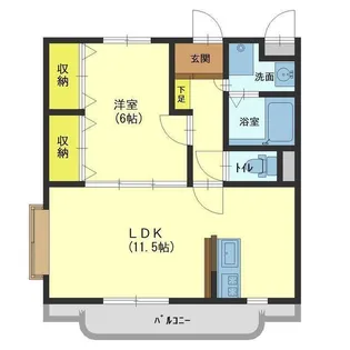 グリーングローブ【3階】の間取り