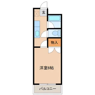 アルム大和町【1階】の間取り