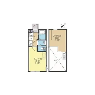 ウィルパルク新横浜【2階】の間取り