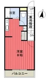 三栄ハイツ【2階】の間取り