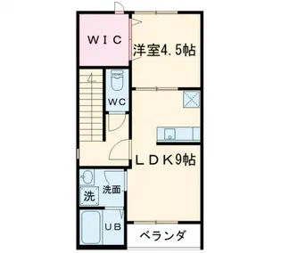 ルミウス延喜 A棟【2階】の間取り