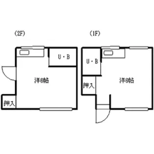 ラ・カーサ東原【2階】の間取り