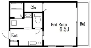 スカイコーポK【2階】の間取り