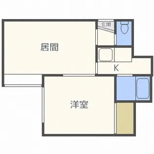 メロディハウス【1階】の間取り