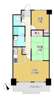 北梅田パーク・レジデンス【10階】の間取り