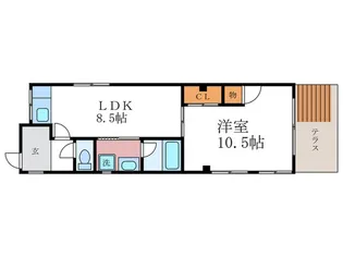 肥後エグゼクティブビル【1階】の間取り