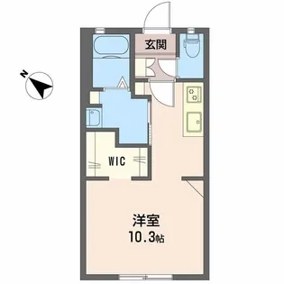 カメリアコート【1階】の間取り