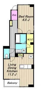 フォンテーヌII【1階】の間取り