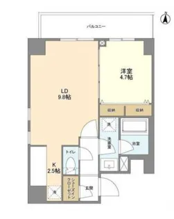L・BASE押上South【2階】の間取り