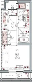 クレヴィスタ板橋本蓮沼【3階】の間取り