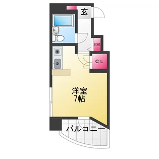 シャタック清水【3階】の間取り
