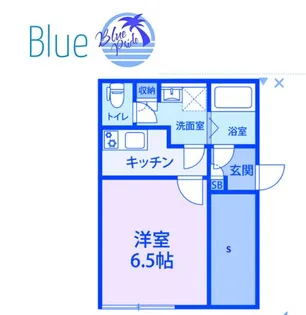 Haleiwa Village【1階】の間取り