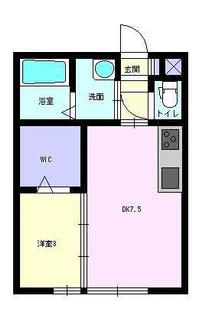 クローバーヒルズ B【2階】の間取り