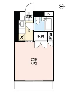 コーラルハーモニー【8階】の間取り