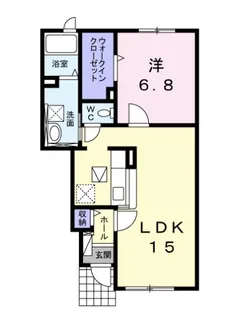 アートグレイス・I【1階】の間取り