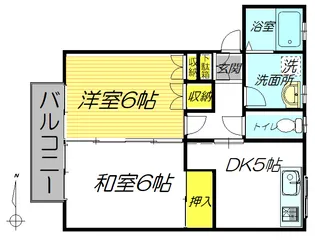 BAN・ハイツ【1階】の間取り