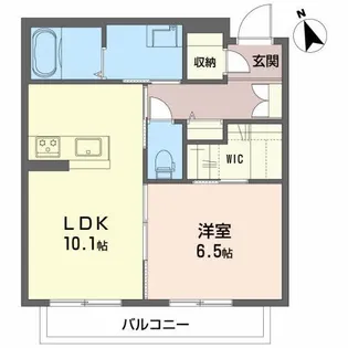 フロントマーレ【2階】の間取り