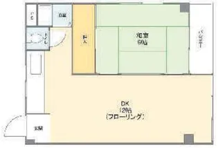 メゾン甲南【1階】の間取り
