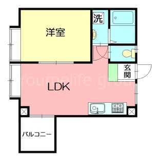 中川ビル【3階】の間取り