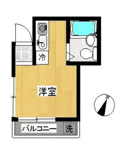 リプロンビギン蒲田24【2階】の間取り