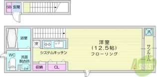 カーサ・コローナ【2階】の間取り