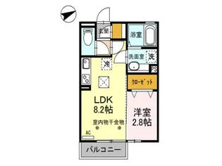 サファイア(山王町)の間取り