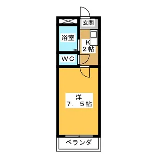 サンシャイン富士パートIV【8階】の間取り