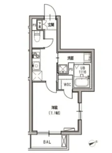 MDM早稲田(エムディーエムワセダ)【3階】の間取り