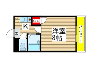 KENイーストビル【3階】の間取り