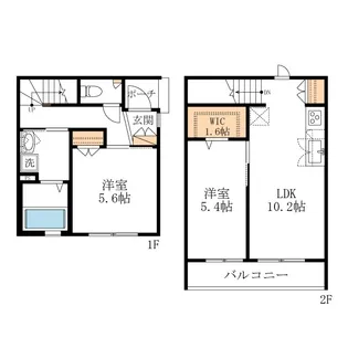 【へーベルメゾン】メゾンKEYの間取り